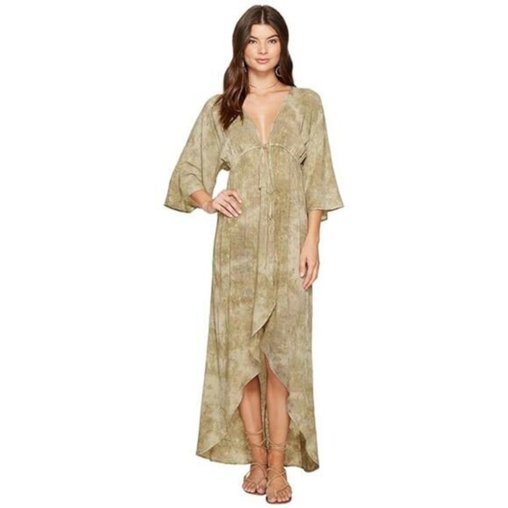 Blue Life Women's Beach Bar Maxi Jardin Exotique Size Small - Picture 3 of 9
